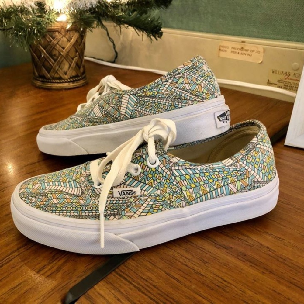 Vans Authentic Patterned Sneakers